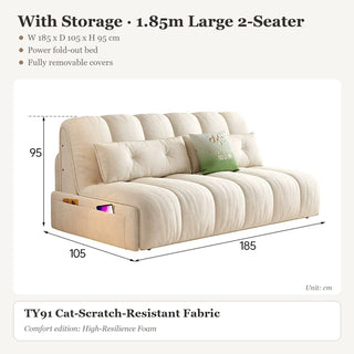 With Storage · 1.85m Large 2-Seater