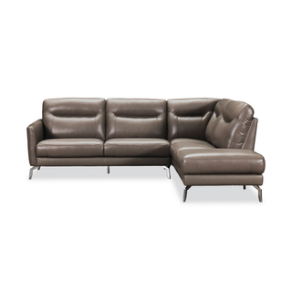 Ryouta Genuine Leather Corner L-Shaped Sofa