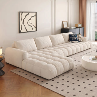 Ralalana Cloud Fabric Sofa in a living room