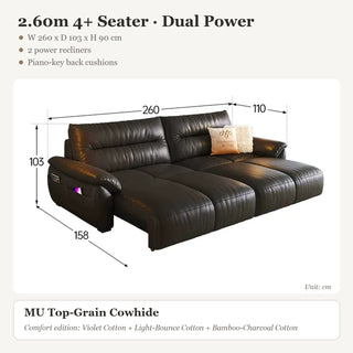 2.60m 4+ Seater · Dual Power