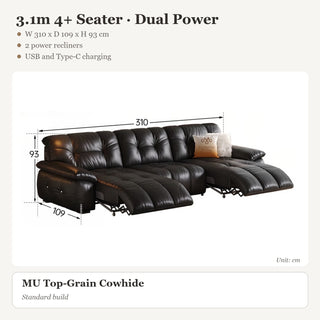 3.1m 4+ Seater · Dual Power