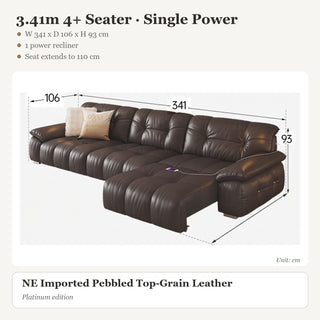 3.41m 4+ Seater · Single Power