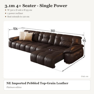 3.1m 4+ Seater · Single Power