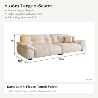 2.06m Large 2-Seater