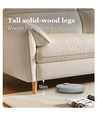 12 cm solid wood legs