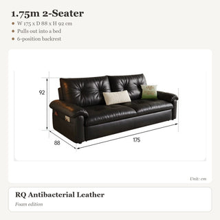 1.75m 2-Seater