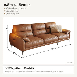 2.8m 4+ Seater