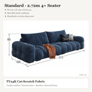 Standard · 2.72m 4+ Seater