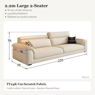 2.2m Large 2-Seater
