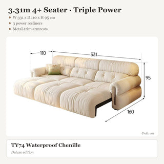 3.31m 4+ Seater · Triple Power