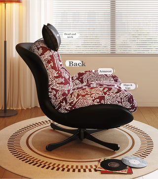 Eronard Swivel 1-Seater Sofa Chair, view 7