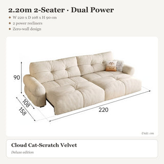 2.20m 2-Seater · Dual Power