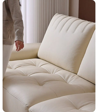 Plump back cushions