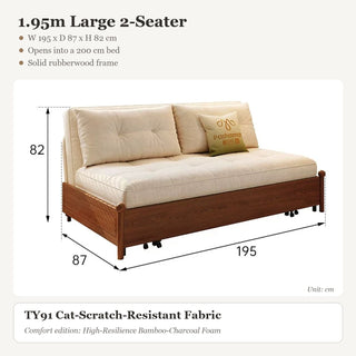 1.95m Large 2-Seater