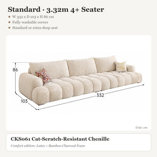 Standard · 3.32m 4+ Seater
