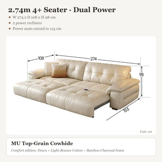 2.74m 4+ Seater · Dual Power