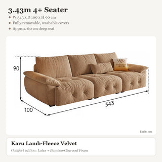 3.43m 4+ Seater