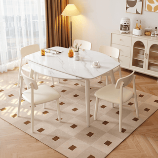 Verilon White Extendable Dining Set by Esteller