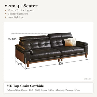 2.7m 4+ Seater