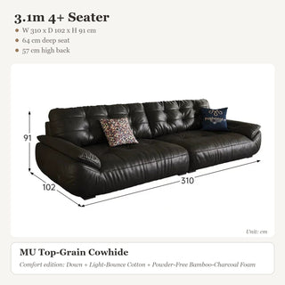 3.1m 4+ Seater