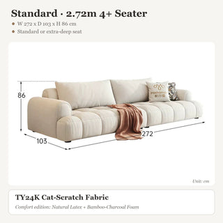 Standard · 2.72m 4+ Seater