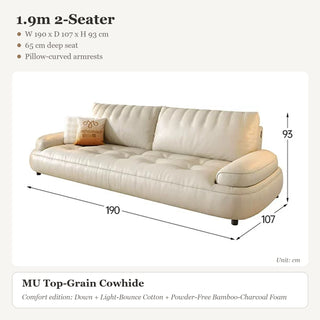 1.9m 2-Seater