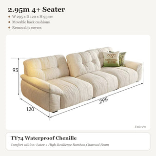 2.95m 4+ Seater