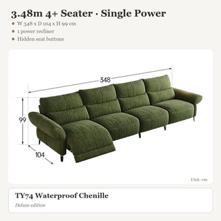 3.48m 4+ Seater · Single Power