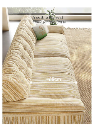 A soft, wide seat