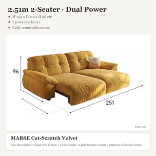 2.51m 2-Seater · Dual Power