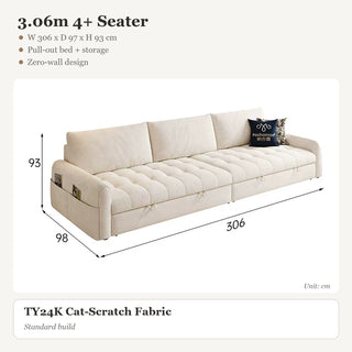 3.06m 4+ Seater