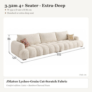 3.32m 4+ Seater · Extra-Deep