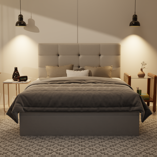 Rachelle Genuine Leather Storage Bed (Gas Lift) by Esteller