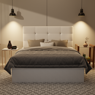 Rachelle Genuine Leather Storage Bed (Gas Lift) by Esteller