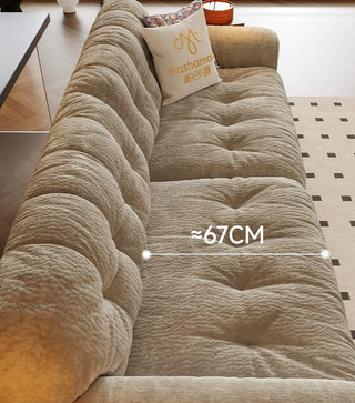 Approx. 67 cm deep seat