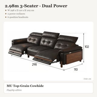 2.98m 3-Seater · Dual Power