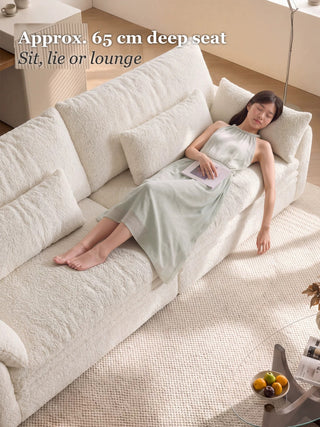 Approx. 65 cm deep seat