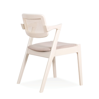 Parvin Rattan Wooden Dining Chair