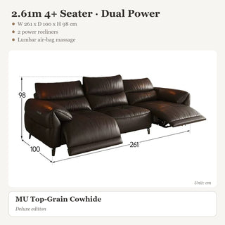 2.61m 4+ Seater · Dual Power