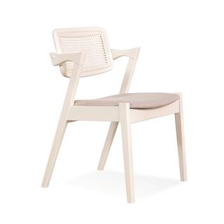 Parvin Rattan Wooden Dining Chair