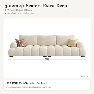 3.02m 4+ Seater · Extra-Deep