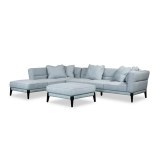 Shion Fabric L-Shaped Sectional Sofa