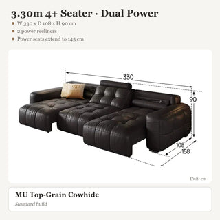 3.30m 4+ Seater · Dual Power
