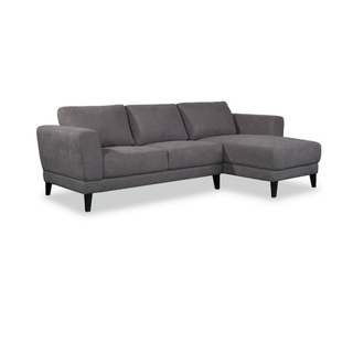 Sumiko Fabric L-Shaped Sofa