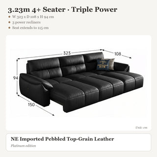3.23m 4+ Seater · Triple Power