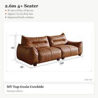 2.6m 4+ Seater