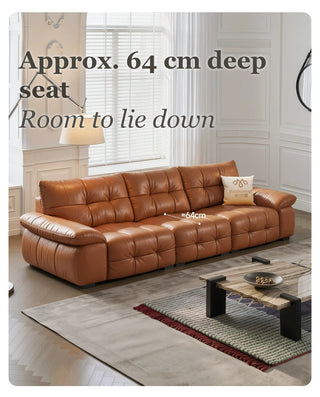 Approx. 64 cm deep seat