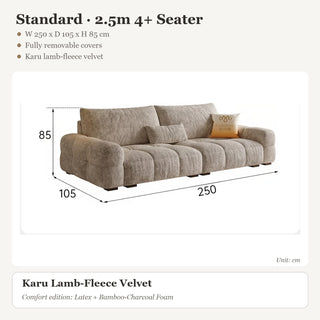 Standard · 2.5m 4+ Seater