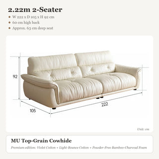 2.22m 2-Seater