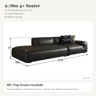 2.78m 4+ Seater